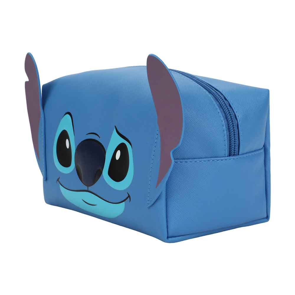 disney travel makeup bags Lilo & Stitch Stitch Face Cosmetic Bag With 3D Ears