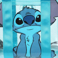 Disney Stitch Clear Glitter Tote