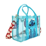 Disney Stitch Clear Glitter Tote