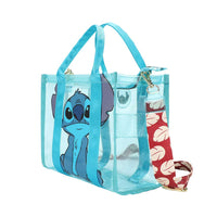Disney Stitch Clear Glitter Tote