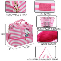Hello Kitty Duffle Travel Bag