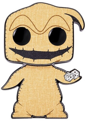 The Nightmare Before Christmas Oogie Boogie Large Enamel Pin Funko