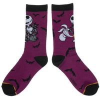 THE NIGHTMARE BEFORE CHRISTMAS COFFIN 3 PAIR CREW BOX SET
