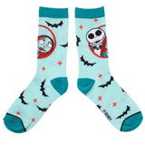 THE NIGHTMARE BEFORE CHRISTMAS COFFIN 3 PAIR CREW BOX SET
