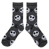 THE NIGHTMARE BEFORE CHRISTMAS COFFIN 3 PAIR CREW BOX SET