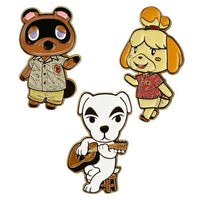 ANIMAL CROSSING CHARACTER LAPEL PINS