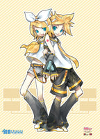 Vocaloid Hatsune Miku Rin & Lin Wall Scroll