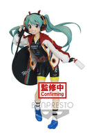 Hatsune Miku Espresto Est Prints & Texture Racing Miku 2020 Team Ukyo Prize Figure