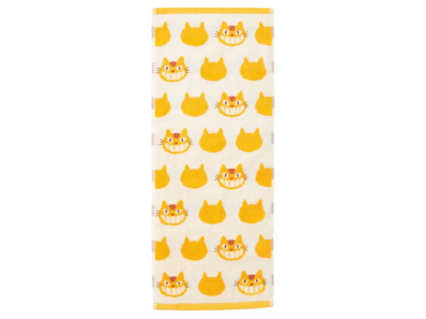 My Neighbor Totoro Silhouette Series Catbus Face Towel