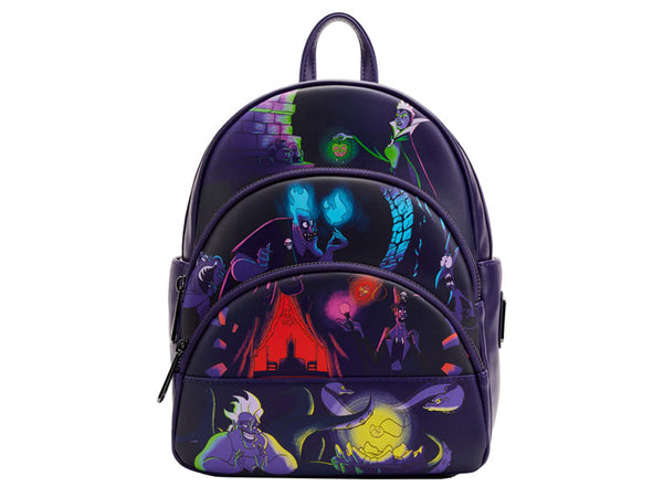 Disney Villains Glow in the Dark Mini Backpack