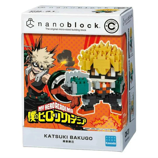 My Hero Academia Katsuki Bakugo Nanoblock Charanano