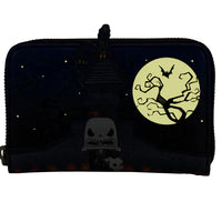 The Nightmare Before Christmas Jack Skellington House Pop! Glow Zip Wallet