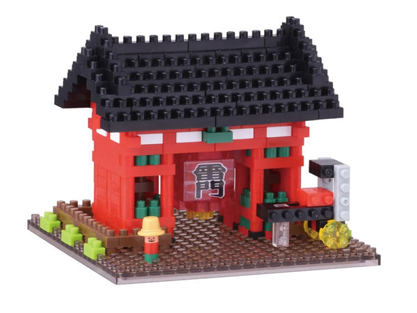 World Famous Buildings Nanoblock Collection Sights to See Series Kaminarimon