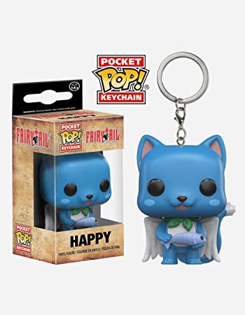 Fairy Tail Happy Funko Pop Keychain