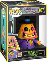 Disney Nightmare Before Christmas Mayor Blacklight Funko Pop