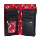 Disney Mickey And Minnie Valentines Flap Wallet