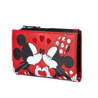 Disney Mickey And Minnie Valentines Flap Wallet