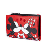 Disney Mickey And Minnie Valentines Flap Wallet