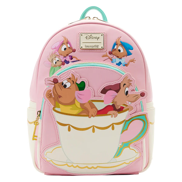 Disney Cinderella Gus and Jaq Teacup Mini Backpack