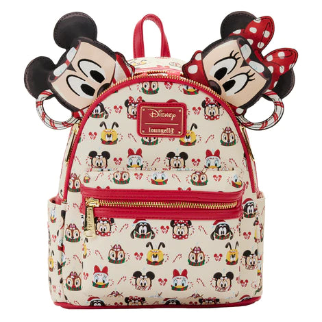 Disney Hot Cocoa Mugs AOP Mini Backpack with Headband Ears