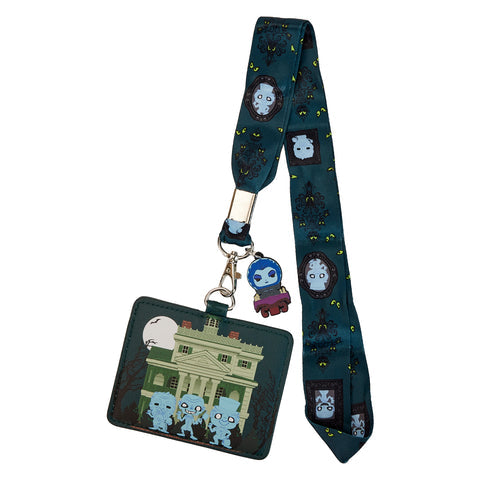 Disney Haunted Mansion Lanyard with Card Holder