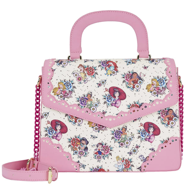 Disney Princess Tattoo AOP Crossbody Bag