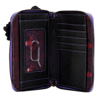 Disney Evil Queen Villains Scenes Zip Around Wallet