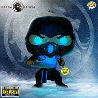 Mortal Kombat 2021 Sub-Zero Glow-in-the-Dark Entertainment Earth Exclusive Funko Pop