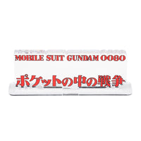 Bandai Logo Display Mobile Suit Gundam 0080 War in the Pocket "Gundam"