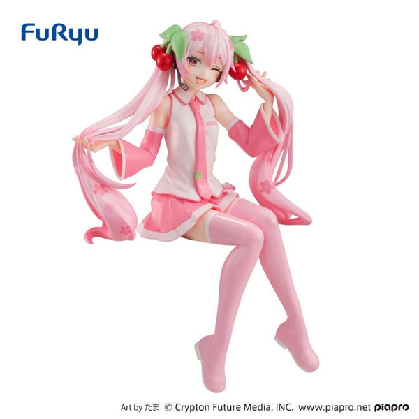 Vocaloid Sakura Miku (Winking Ver.) Noodle Stopper Figure