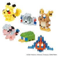 Pokémon Type Electric Set 1 - Nanoblock mininano Series Building Kit