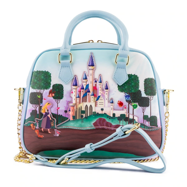 Disney Princess Castle Series Sleeping Beauty Crossbody Bag