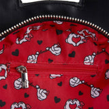 Disney Mickey And Minnie Valentines Reversible Crossbody Bag