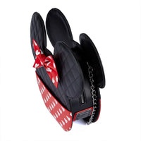 Disney Mickey And Minnie Valentines Reversible Crossbody Bag