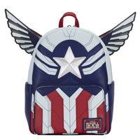 Marvel Falcon Captain America Cosplay Mini Backpack