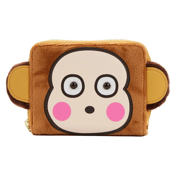 Sanrio Monkichi Cosplay Zip-Around Wallet