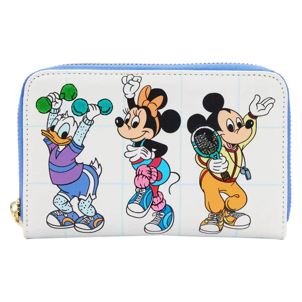 Disney Mousercise Zip-Around Wallet